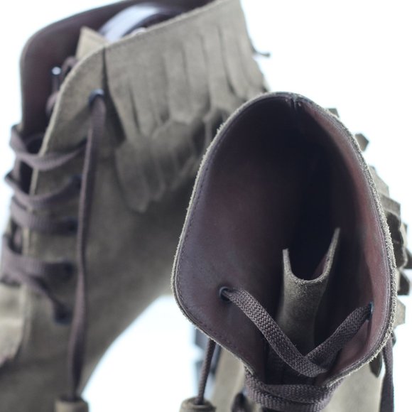 Ron White Suede Ankle Boots. 'Everyday Heels' - Picture 10 of 16